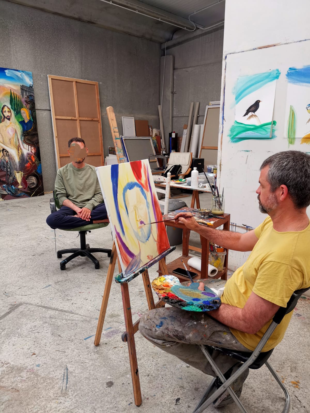 Retratos del Ser con Javier Melguizo Escuela Hephaisto Arteterapia Barcelona